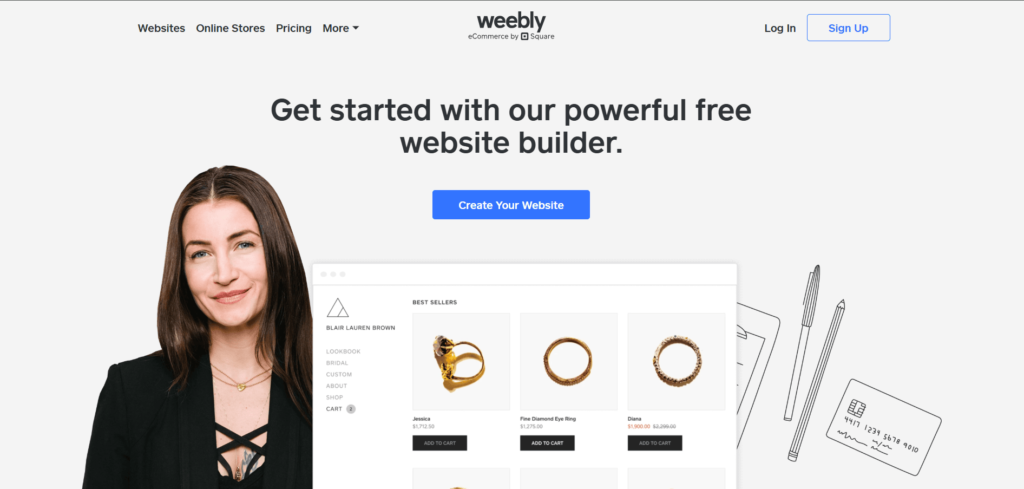 website without coding