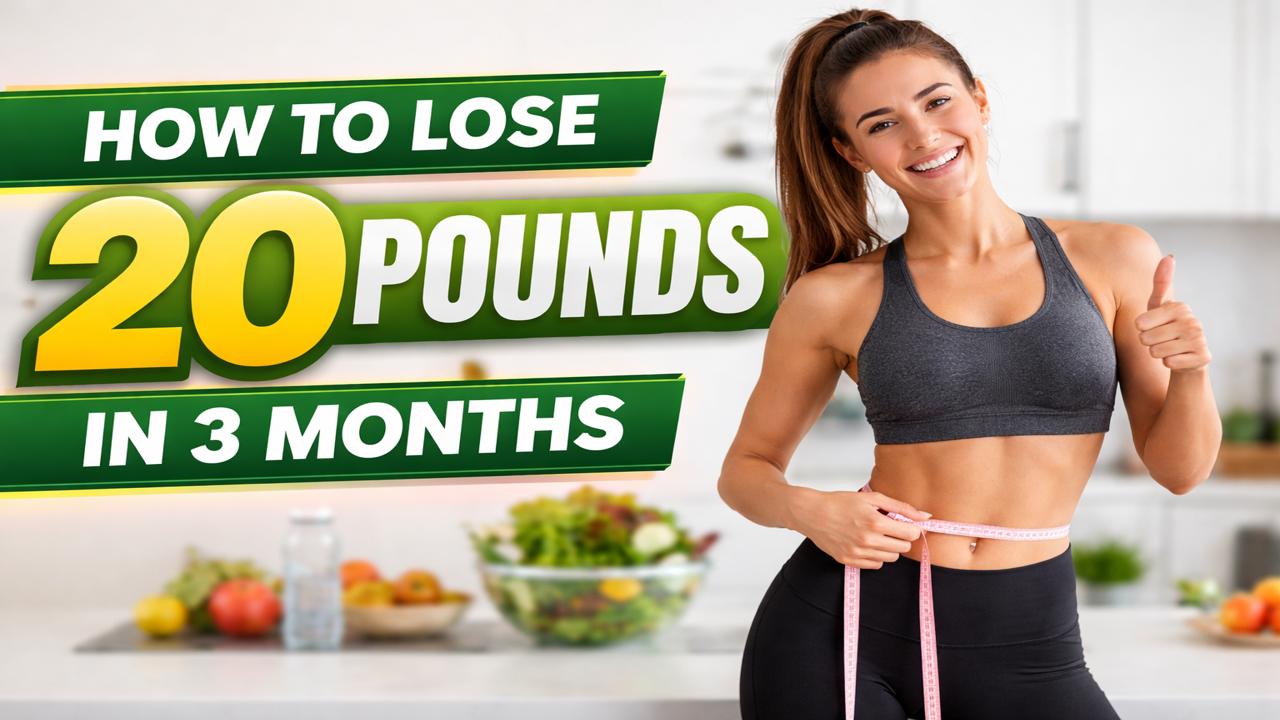 How to Lose 20 Pounds in 3 Months Complete Guide Step-by-Step
