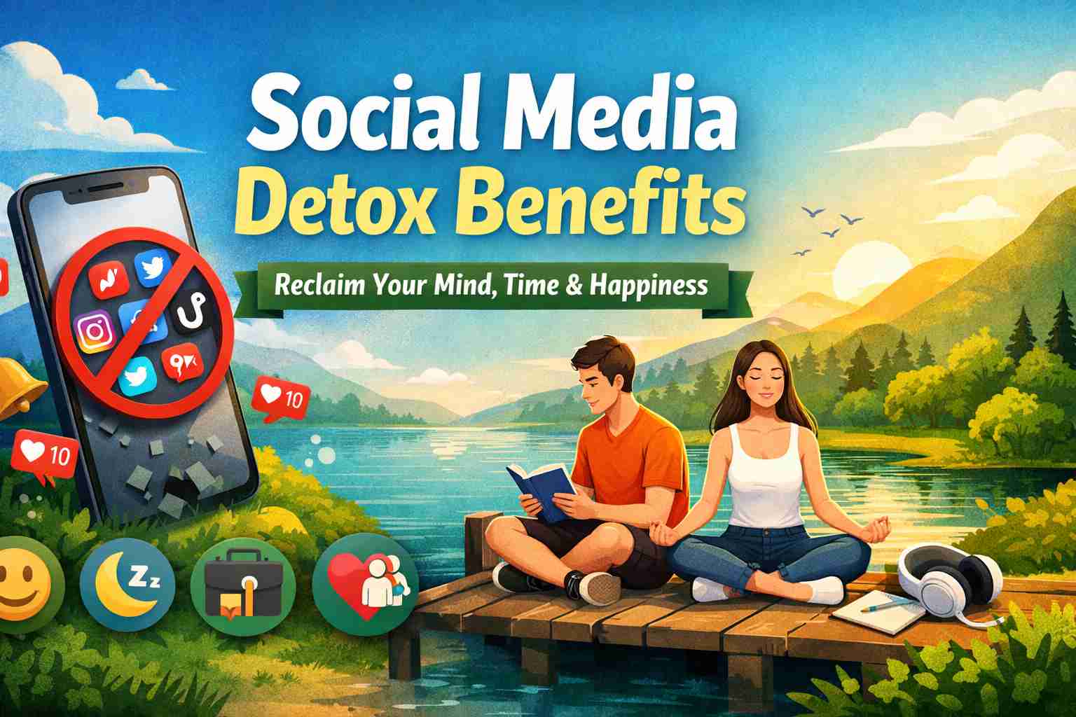 Social Media Detox Benefits: A Complete Guide to Reclaiming Your Mind, Time, and Happiness