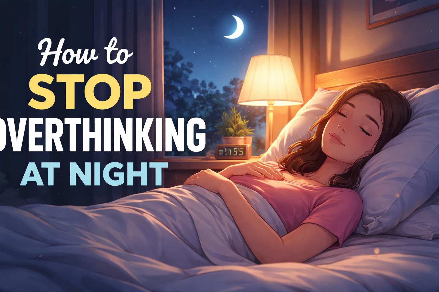 How to Stop Overthinking at Night: A Complete Guide to Calm Your Mind and Sleep Better