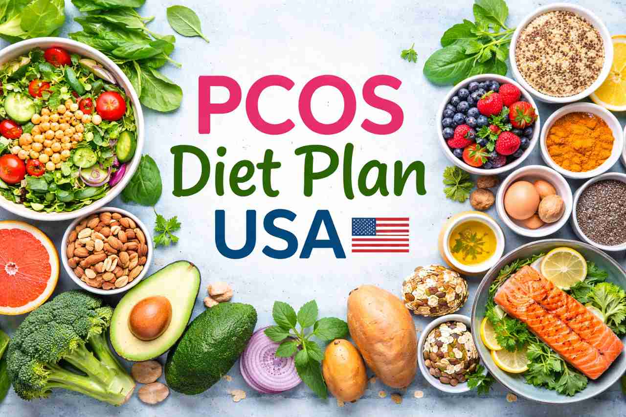 PCOS Diet Plan USA: Complete Guide to Managing PCOS with the Right Nutrition