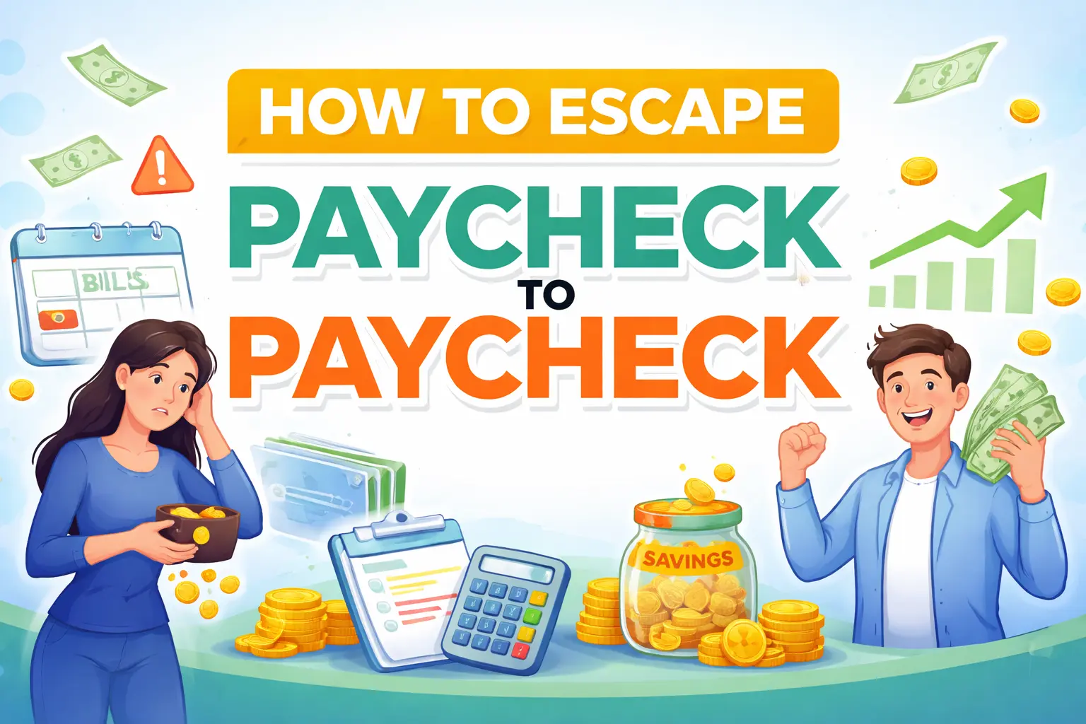 How to Escape Paycheck to Paycheck Complete Guide Proven Strategy