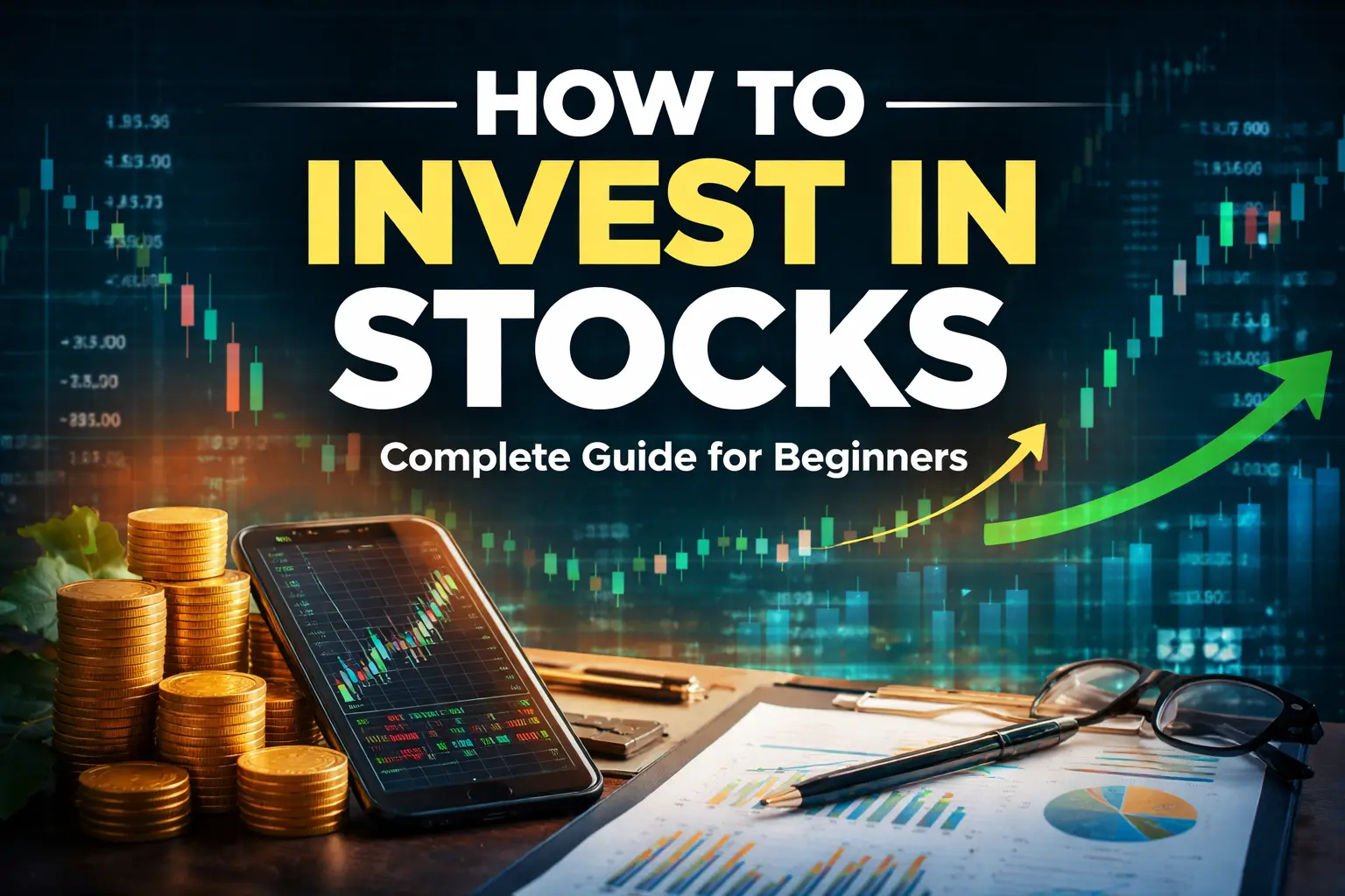 How to Invest in Stocks Complete Professional Guide for Beginners & Smart Investors
