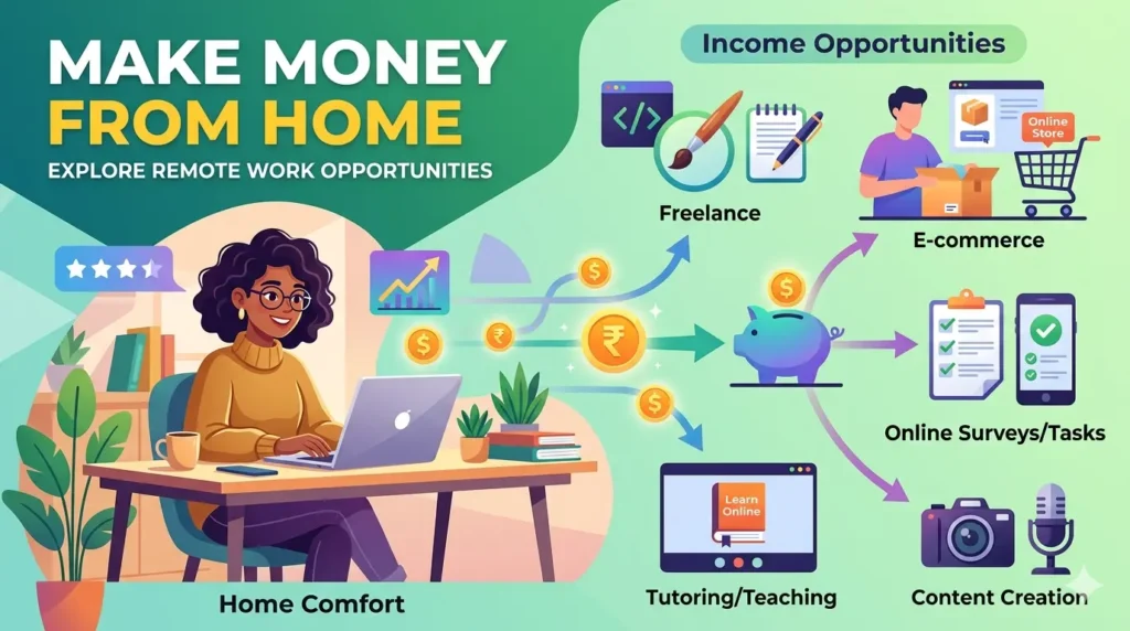 Legit Ways to Make Money from Home 