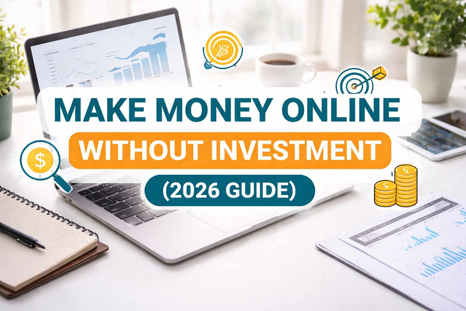 How to Make Money Online Without Investment Professional Guide Complete 2026