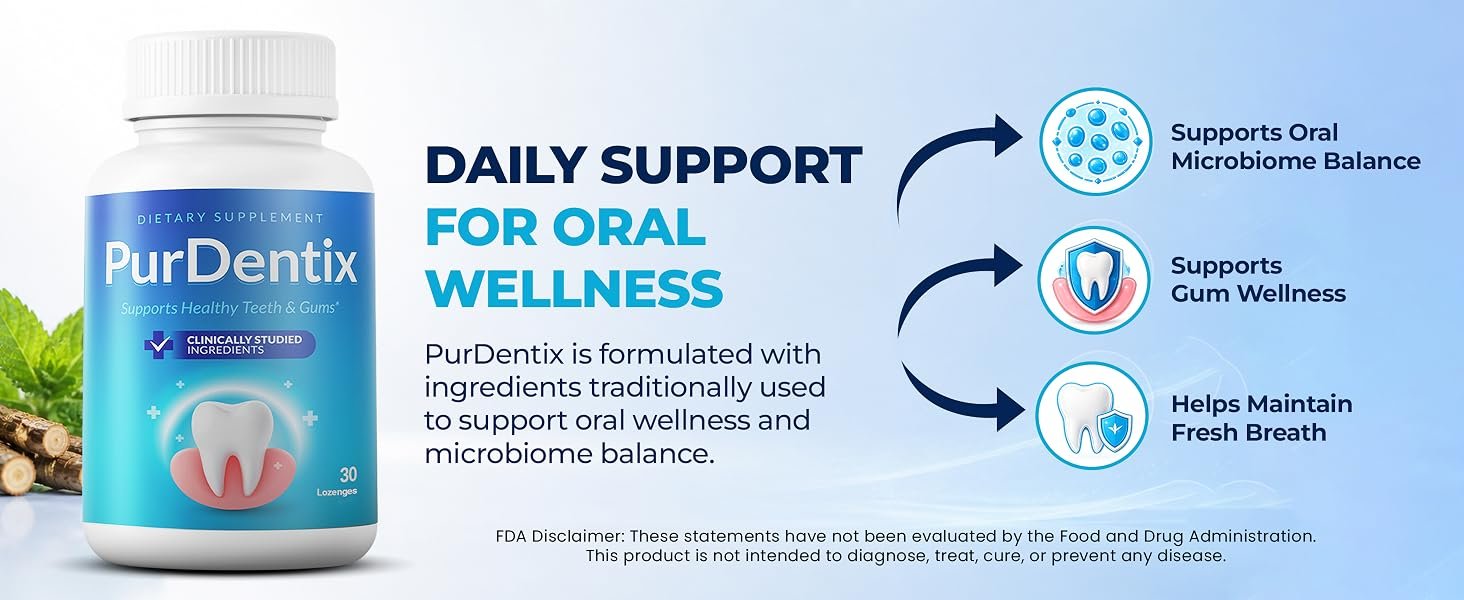 PurDentix: A Chewable Supplement for Healthy Gums and Teeth